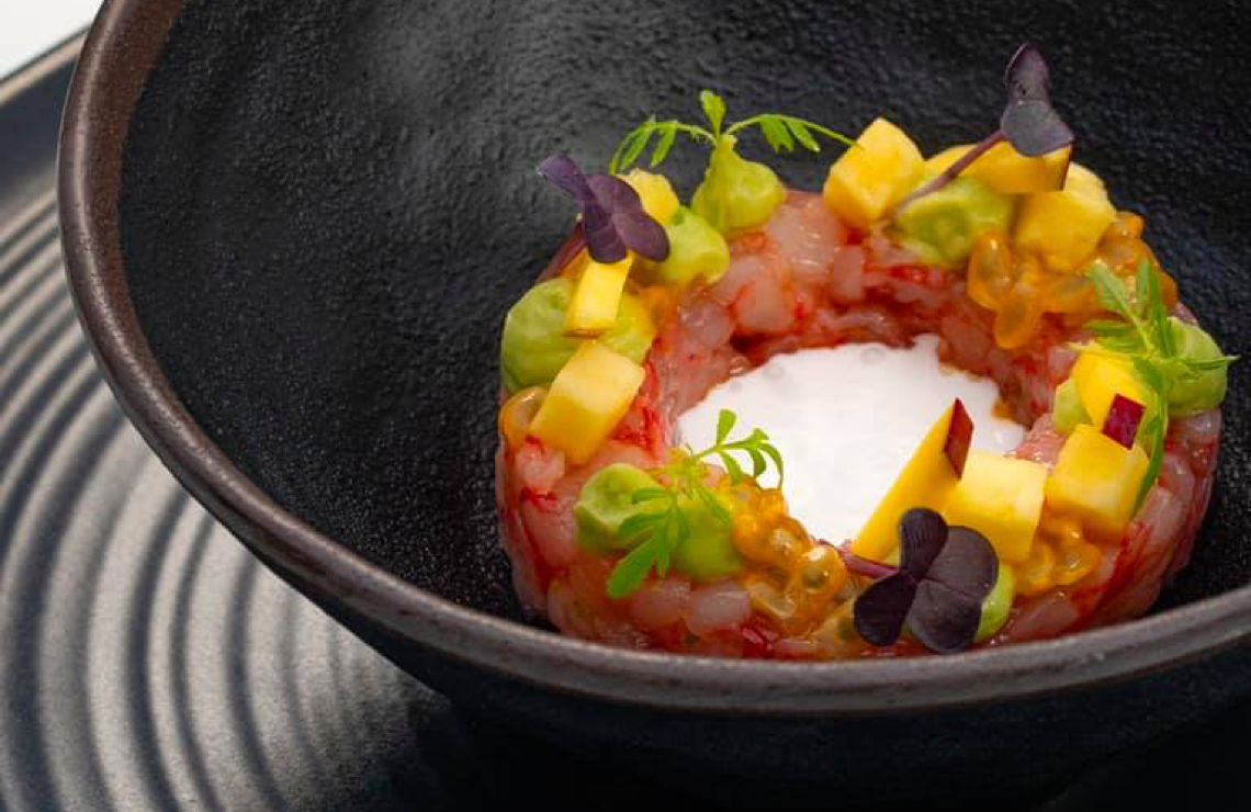 Tartare Di Gambero Rosso Esotica
