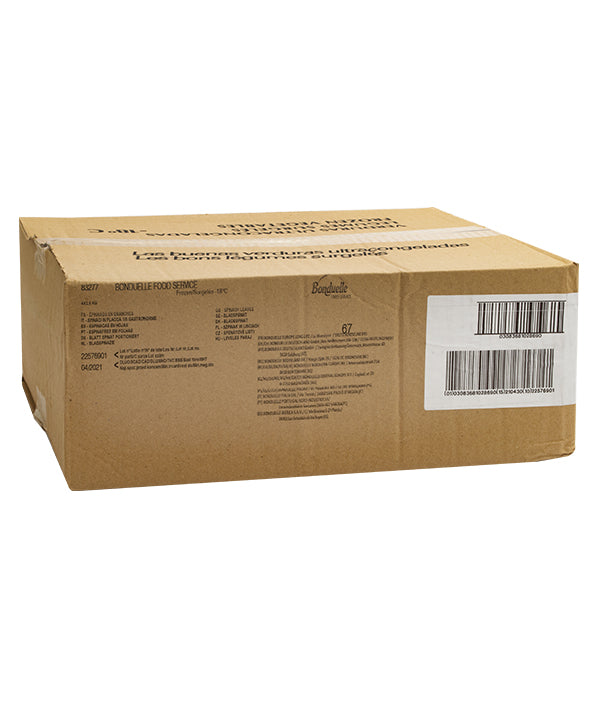 SPINACI FOGLIA 1/5 GASTRO PLACCA BONDUELLE KG 2,5