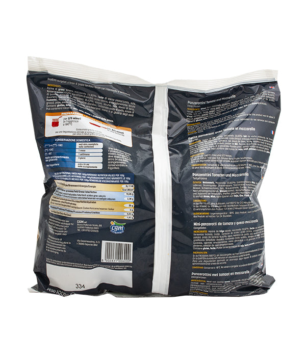 PANZEROTTINI POMODORO / MOZZARELLA PZ 36 CGM KG 1