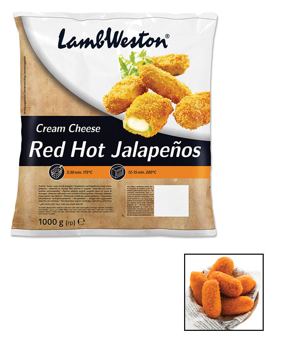 JALAPENO RED HOT FORMAGGIO CREMOSO LAMB WESTON KG 1