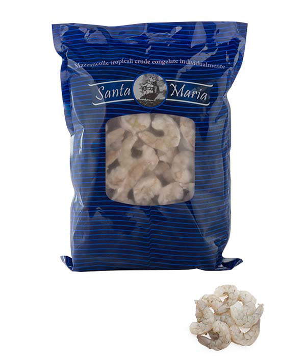 MAZZANCOLLA TROPICALE SENZA GUSCIO ECUADOR 36/40/L IQF OROBLANCO KG 1