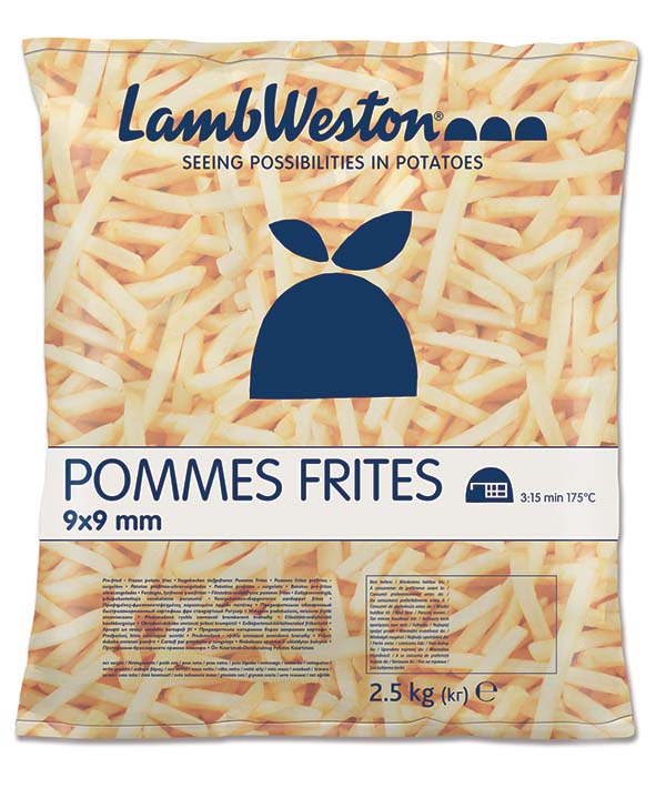 PATATE REGULAR 9/9 LAMB WESTON KG 2,5