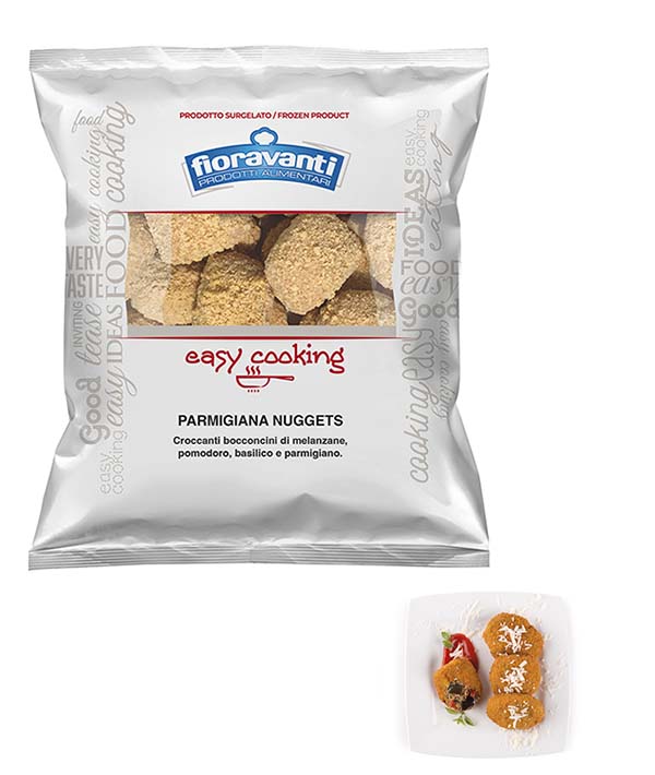 PARMIGIANA NUGGETS PZ 40 FIORAVANTI KG 1