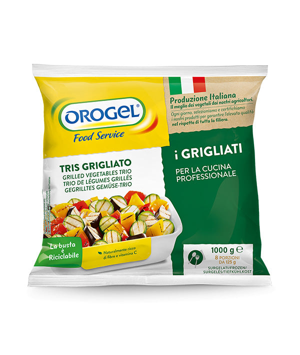 TRIS DI VERDURE GRIGLIATE OROGEL KG 1