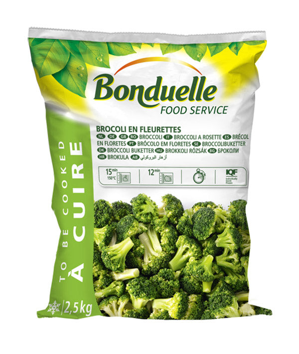 BROCCOLI ROSETTE IQF BONDUELLE KG 2,5