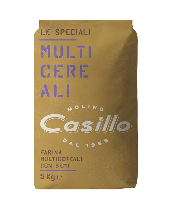 SEMILAVORATO MIX MULTICEREALI CASILLO KG 5