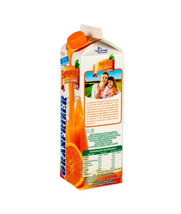 SPREMUTA FRESCA DI ARANCE BIONDE ORANFRIZER LT 1