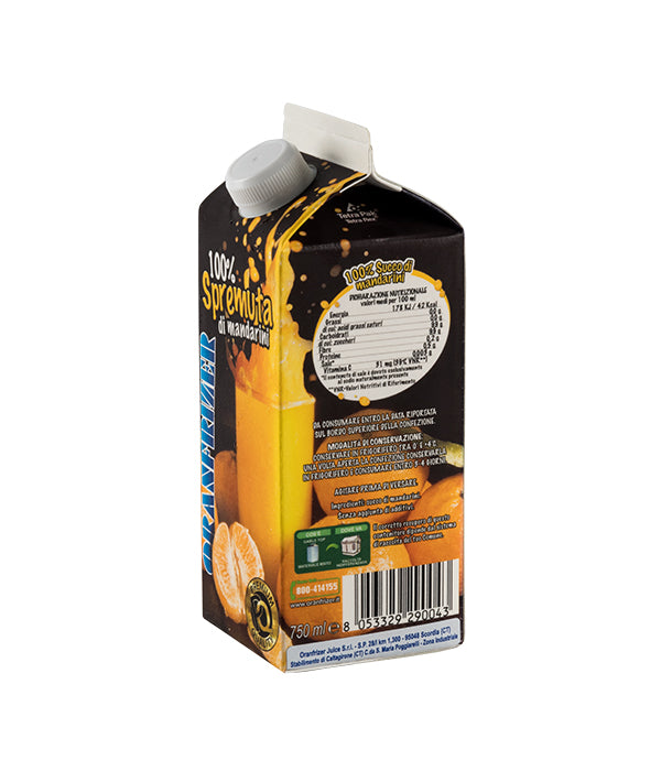 SPREMUTA FRESCA DI MANDARINI ORANFRIZER LT 0,75
