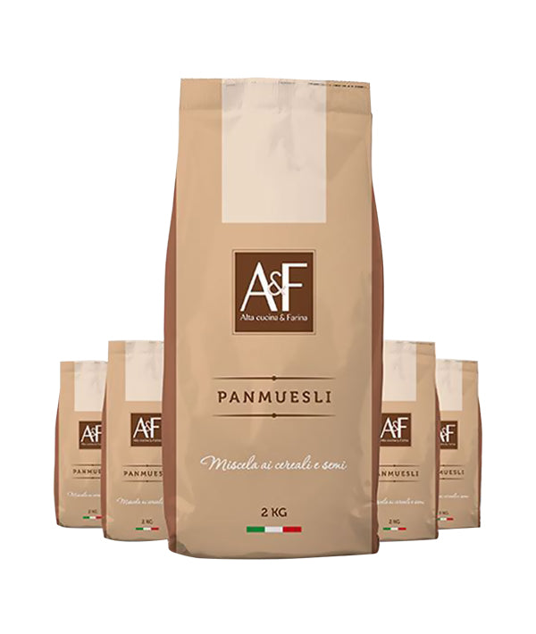 FARINA A&F PANMUESLI MISCELA CEREALI/SEMI KG 2
