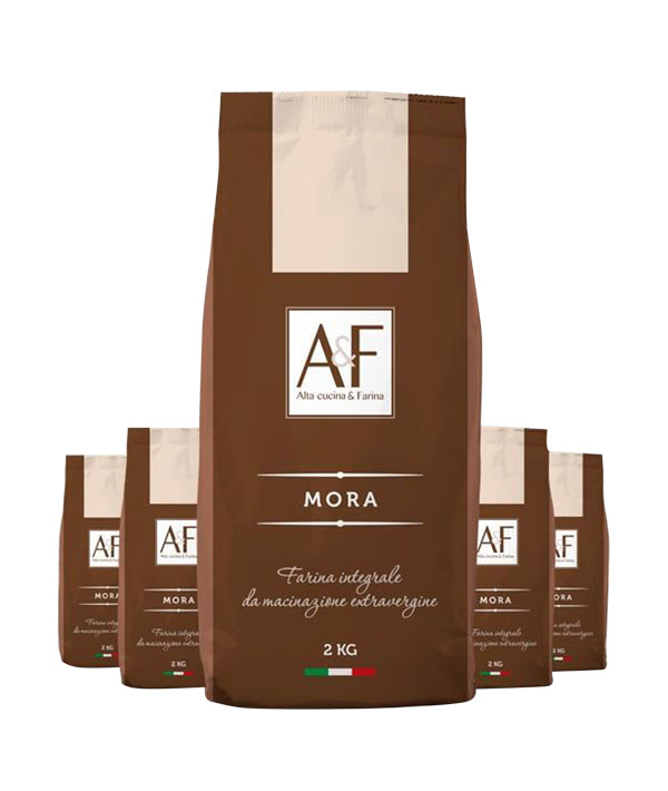 FARINA A&F MORA INTEGRALE GRANO TENERO KG 2