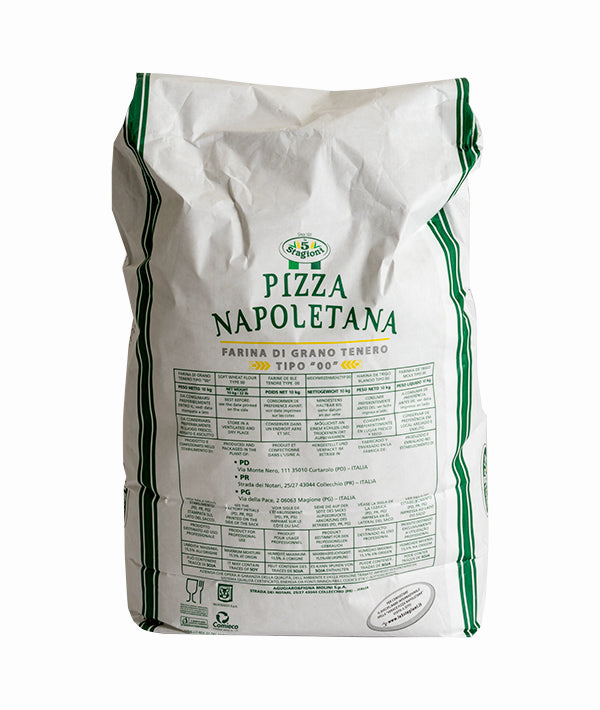 FARINA 00 PIZZA NAPOLETANA VERDE 5 STAGIONI KG 10