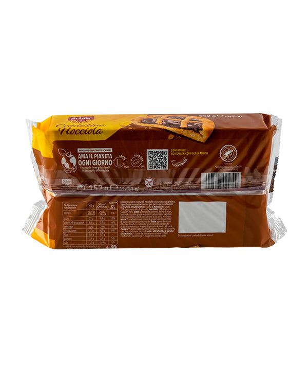 CROSTATINA NOCCIOLA SENZA GLUTINE GR 38 SCHÄR PZ 4