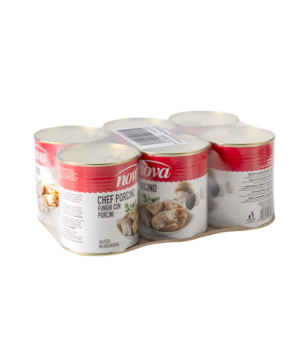 FUNGHI TRIFOLATI CHEF CON PORCINI LATTA NOVA GR 780