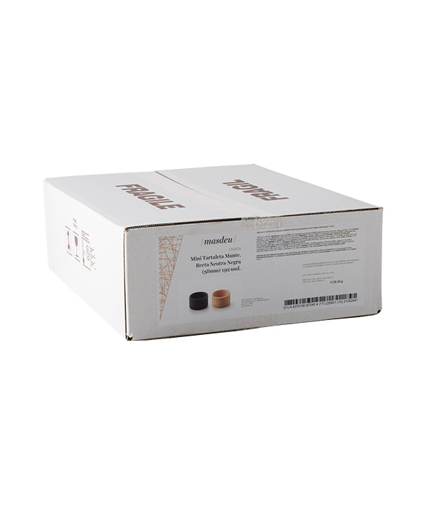 TARTELLETTA MINI NEUTRA ASSORTITA BIANCO/NERO ROTONDA
MM 38 PZ 192