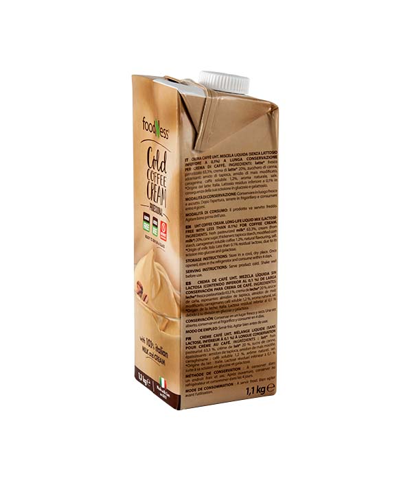 CREMA FREDDA CAFFÈ BRICK SENZA GLUTINE SENZA LATTOSIO
FOODNESS KG 1,1
