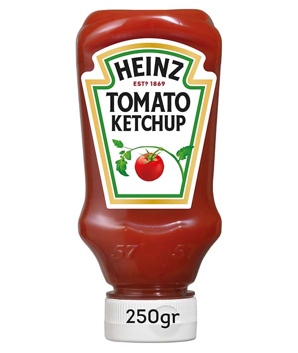 KETCHUP TOP DOWN HEINZ GR 250