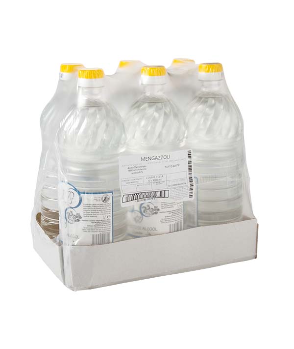 ACETO DI ALCOL DECOLORATO PET TUTTO ACETO LT 1