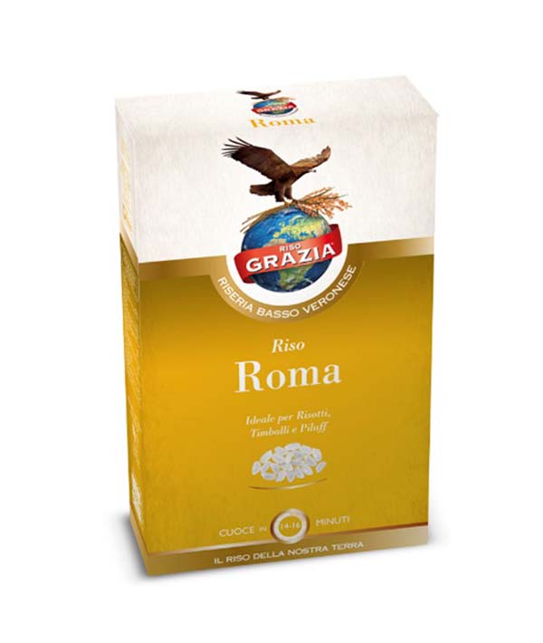 RISO ROMA PZ 9X1 SOTTOVUOTO GRAZIA KG 9