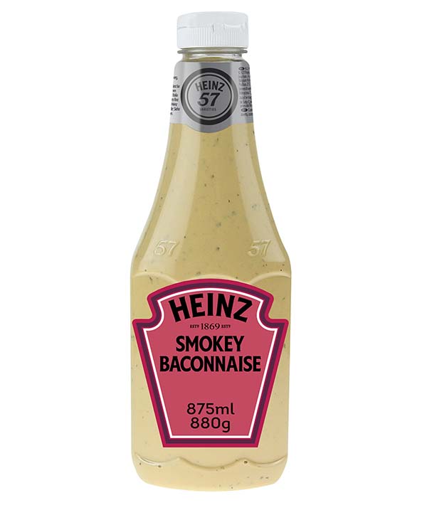 SALSA SMOKEY BACONNAISE HEINZ GR 880