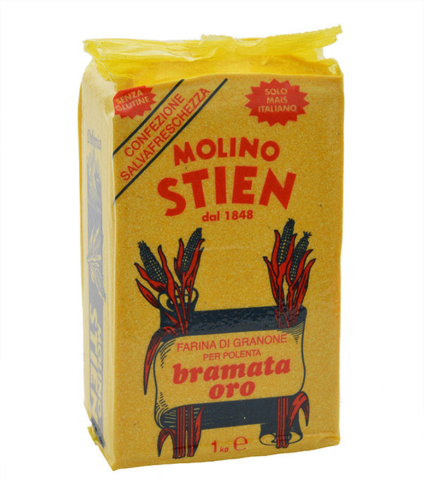 FARINA BRAMATA DA POLENTA GIALLA STIEN KG 1