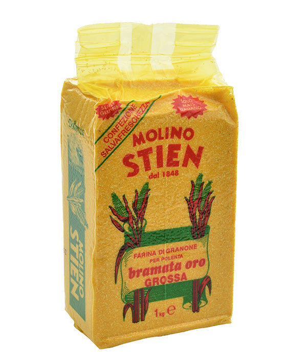FARINA BRAMATA GROSSA POLENTA GIALLA STIEN KG 1
