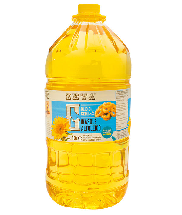 OLIO SEMI DI GIRASOLE ALTO OLEICO ZETA LT 10