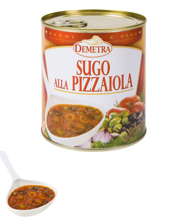 SUGO PIZZAIOLA DEMETRA GR 800