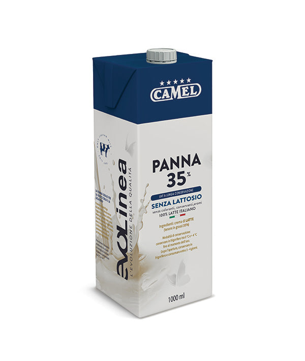 PANNA DA MONTARE SENZA LATTOSIO BRICK 35% CAMEL LT 1