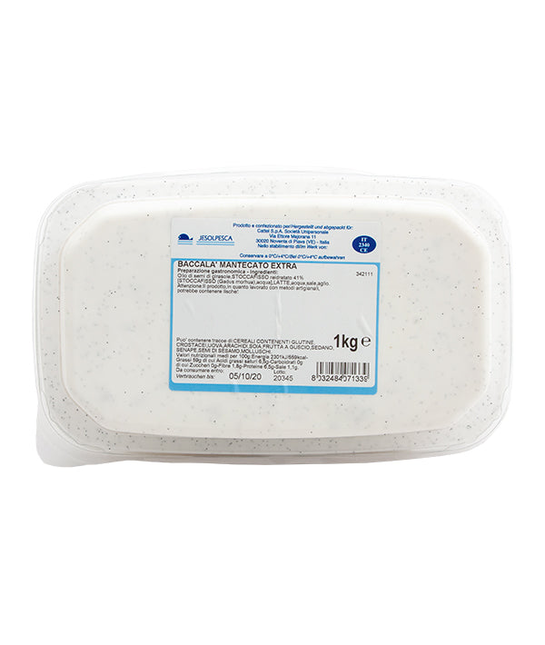BACCALÀ MANTECATO EXTRA JESOLPESCA KG 1