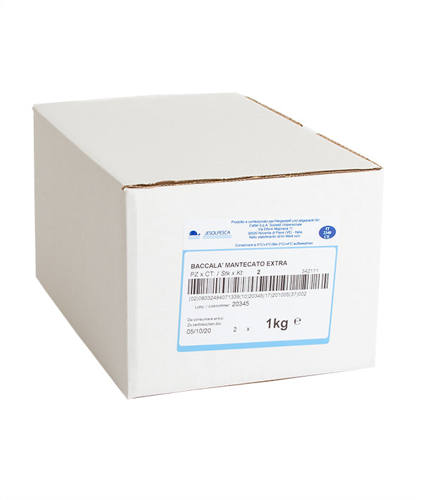 BACCALÀ MANTECATO EXTRA JESOLPESCA KG 1