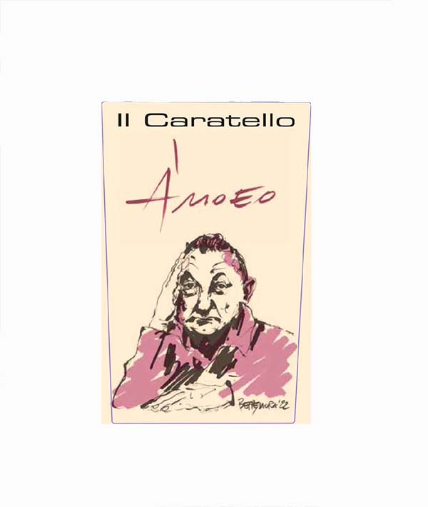 VINO ROSSO MALBECH AMOEO CARATELLO LT 0,75