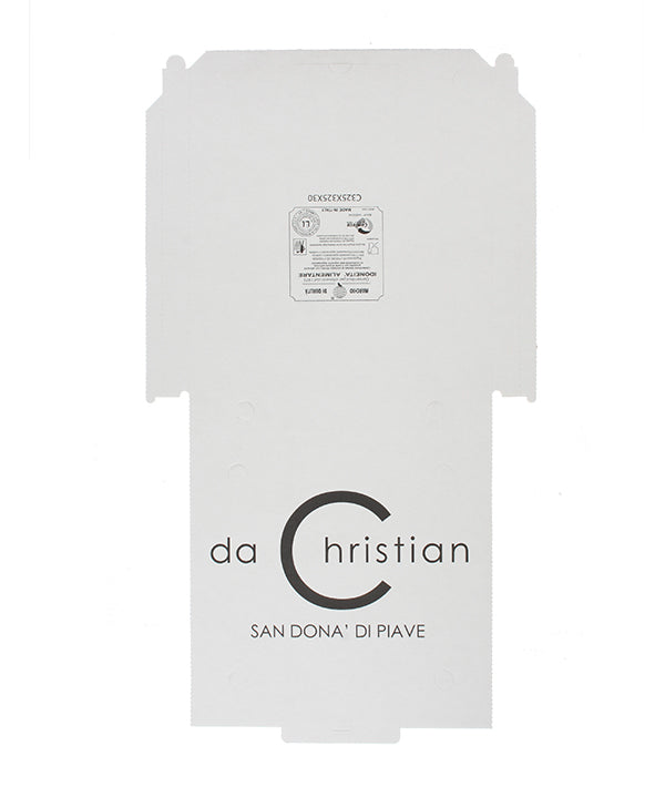 BOX PIZZA PERSONALIZZATO DA CHRISTIAN CM 32,5 PZ 100