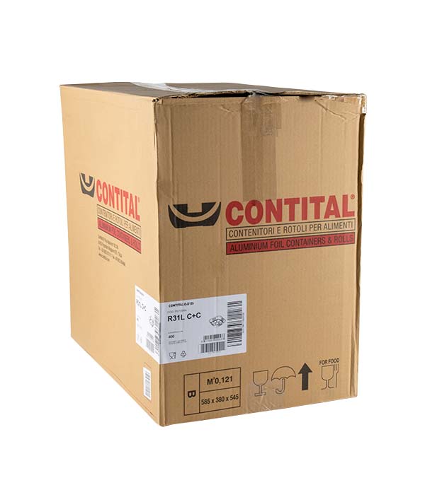 VASCHETTA ALLUMINIO 8 PORZIONI PER COPERCHIO COD. 93291
32X26X5 PZ 50