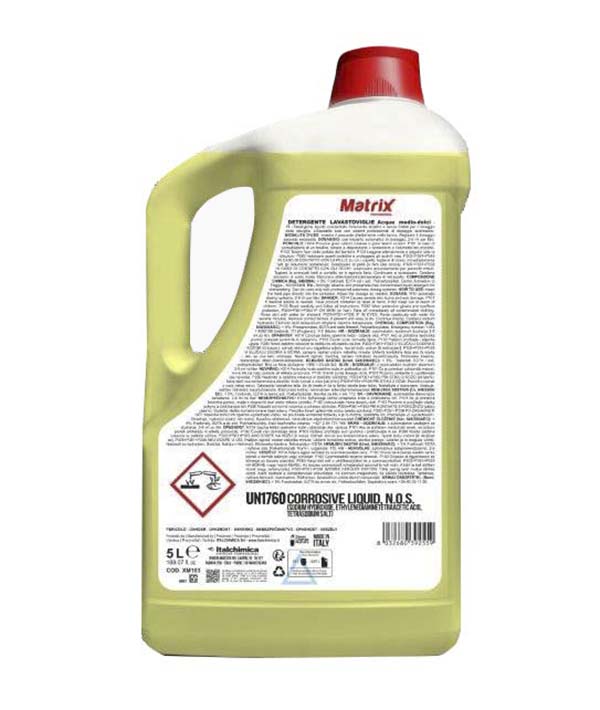 DETERGENTE LAVASTOVIGLIE ACQUE MEDIE MATRIX XM103 KG 5,7