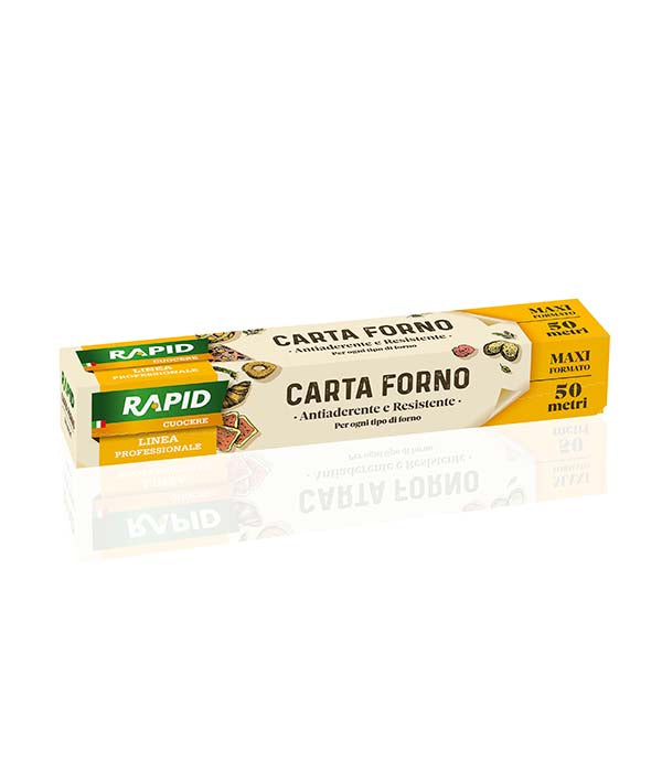 CARTA FORNO ASTUCCIO CM 33 RAPID MT 50