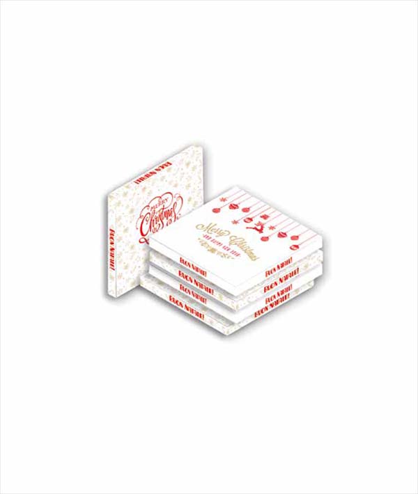 BOX PIZZA CM 32,5 MERRY CHRISMAS GR 105 LINER PZ 100