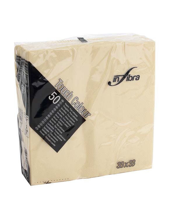TOVAGLIOLI CHAMPAGNE 2 VELI CM 33X33 INFIBRA PZ 50