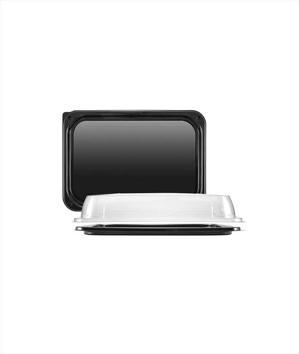 VASSOIO NERO ASPORTO CM 46X31 PZ 50