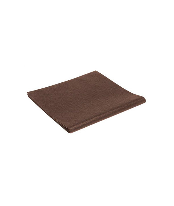 TOVAGLIA POLIPROPILENE TNT MARRONE CM 100X100 PZ 20