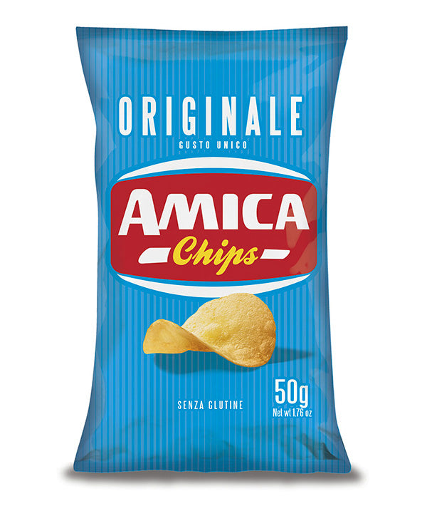 PATATINE T BAR AMICA CHIPS GR 50
