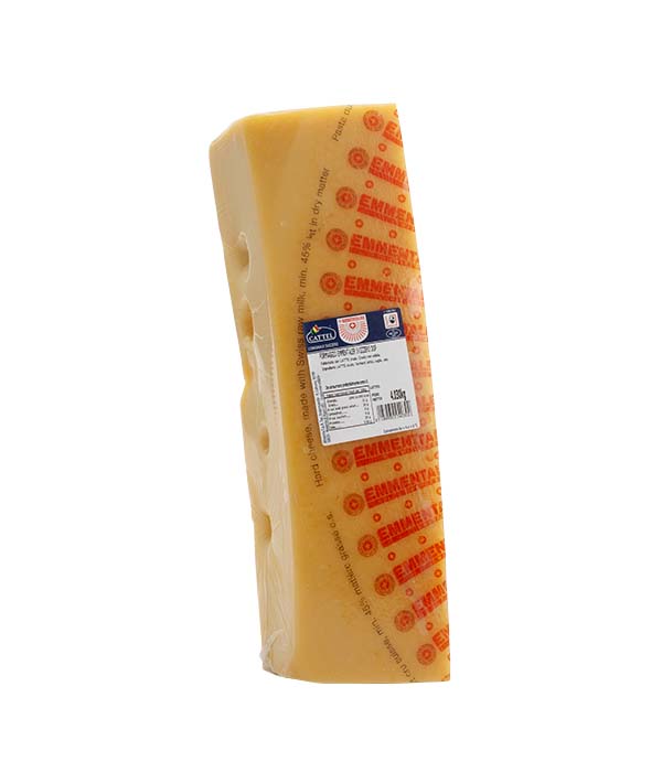 FORMAGGIO EMMENTALER SVIZZERO DOP TRANCIO SOTTOVUOTO KG 3,8