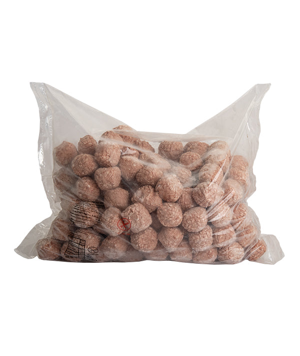 POLPETTE DI BOVINO CRUDE PZ 150X30g KG 4,5