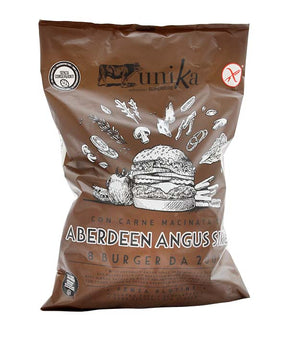 HAMBURGER DI ANGUS DM 11,3 SENZA GLUTINE PZ 8X200g KG 1,6