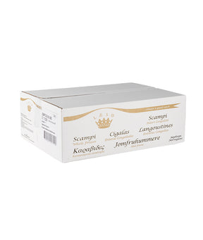 CODE DI SCAMPO DANIMARCA 29/34 PEZZI/KG IQF LAESO G. 800