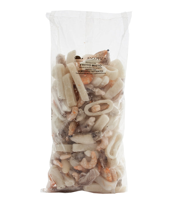 FRITTO (TOTANO+CALAMARO+GAMBERO+SEPPIA+MAZZANCOLLA) JESOLPESCA KG 1,55