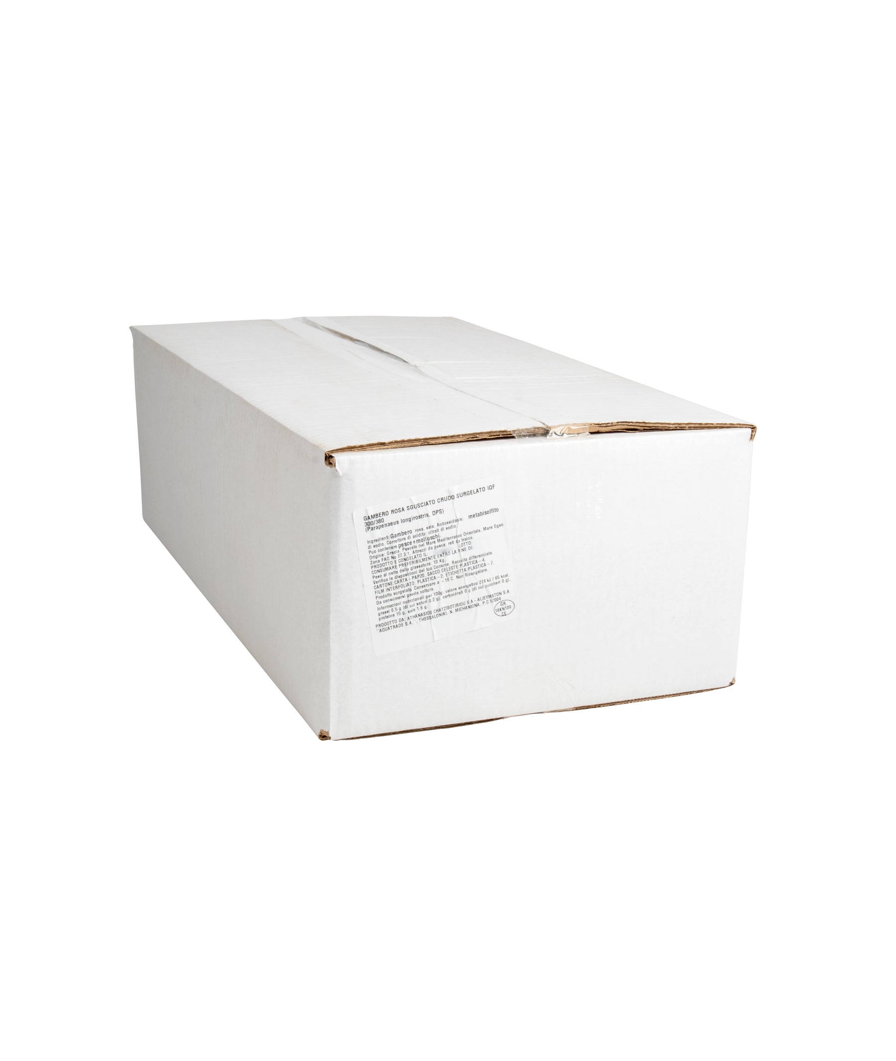 GAMBERO ROSA SENZA GUSCIO GRECIA 300/380 PZ/KG IQF KG 10