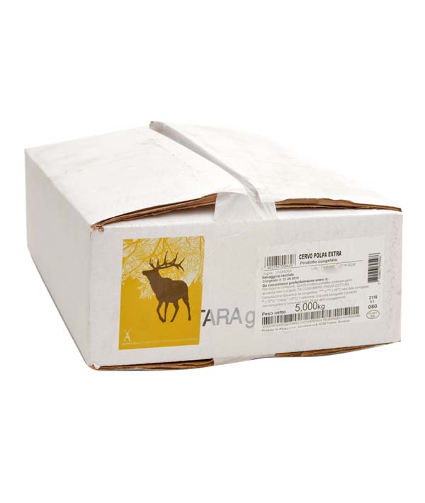 POLPA EXTRA DI CERVO UE CONGELATA KG 2,5