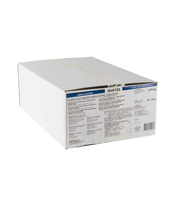 FILETTI DI TILAPIA DEL NILO GR 140/200 IQF NORDIC SEAFOOD KG 3,75