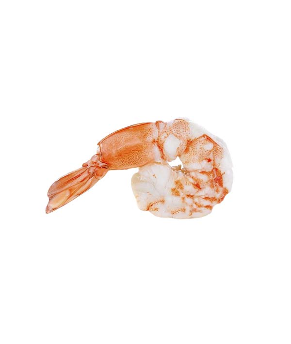 GAMBERO SENZA GUSCIO INDOPACIFICO 30/40 PZ/LB BUTTERFLY CON CODINO IQF JESOLPESCA GR 800