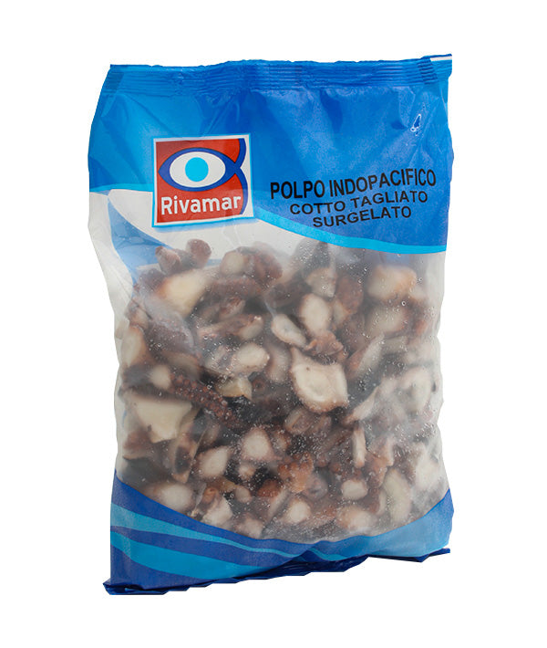 POLPO INDOPACIFICO TAGLIATO PRECOTTO IQF RIVAMAR g 800